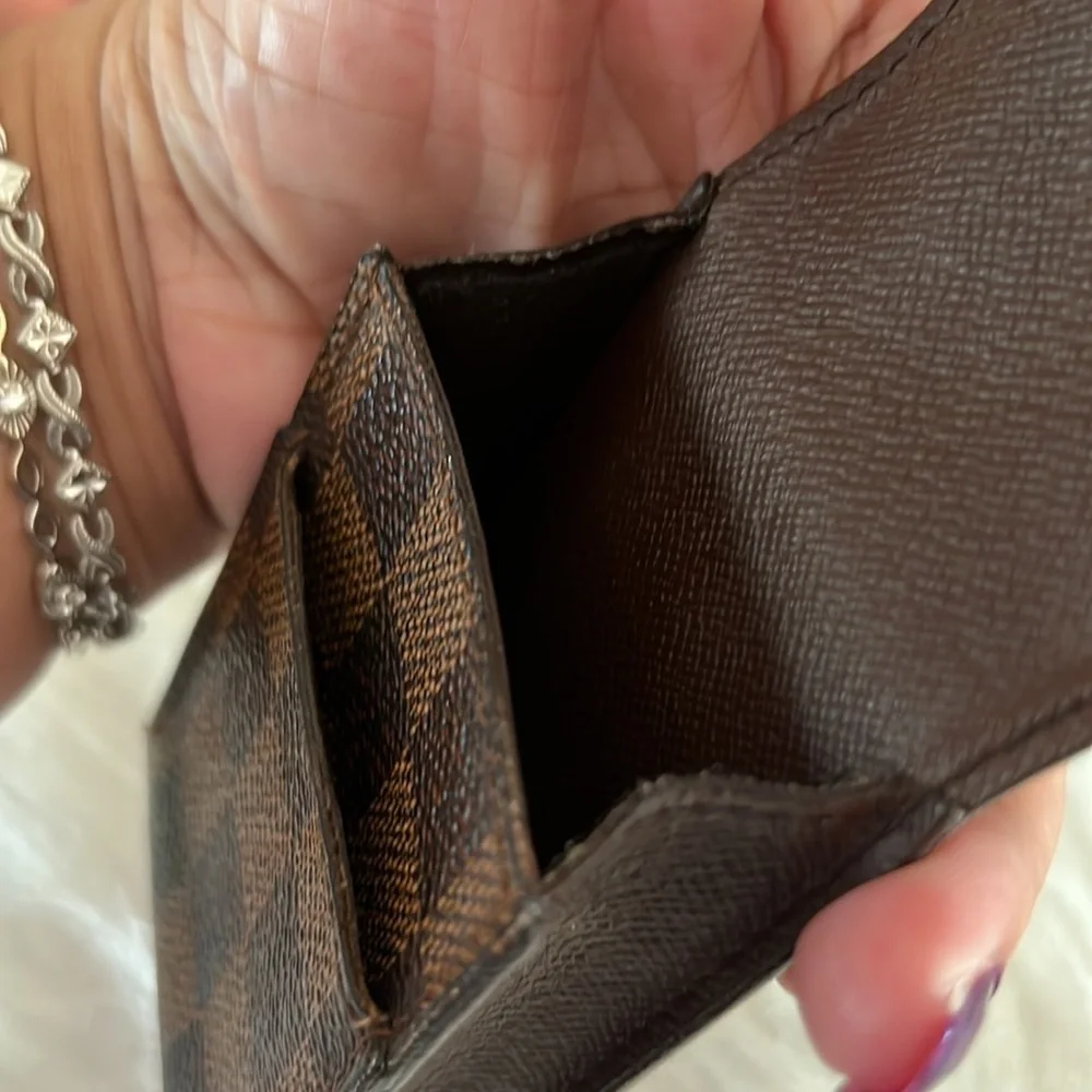 Louis Vuitton Damier Ebene Cigarette Case or lipstick case. Date Code CT0093 - Picture 12 of 15